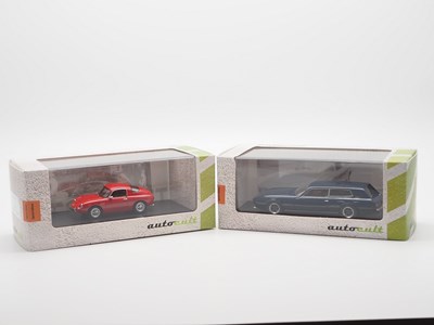 Lot 34 - A pair of hand built 1:43 scale models by...