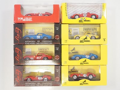 Lot 357 - A group of 1:43 scale models by TOP MODEL,...