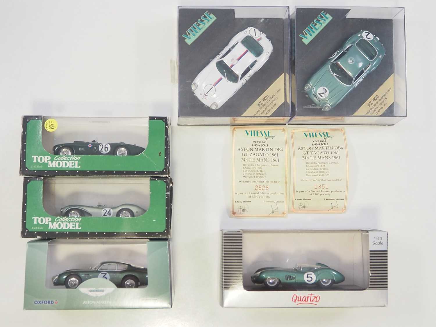 Lot 358 - A group of 1:43 scale models by OXFORD