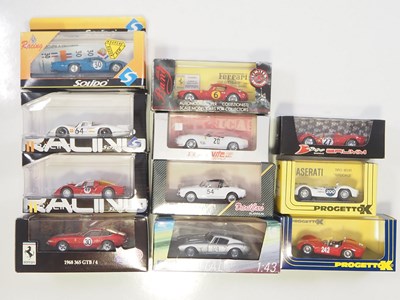 Lot 365 - A group of 1:43 scale models by SOLIDO, HOT...