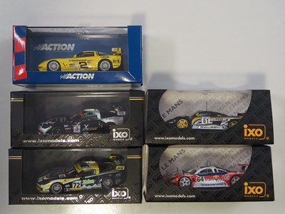 Lot 380 - A group of 1:43 scale models by IXO and ACTION,...