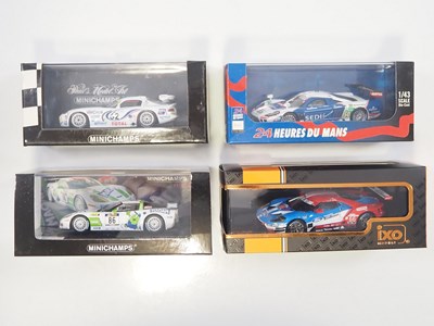 Lot 385 - A group of 1:43 scale models by MINICHAMPS and...