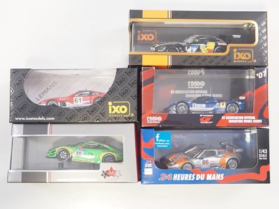 Lot 388 - A group of 1:43 scale models by EBBRO and IXO,...