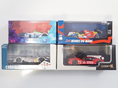 Lot 389 - A group of 1:43 scale models by EBBRO, PREMIUM...