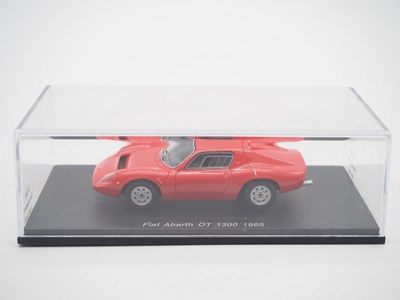 Lot 3 - A pair of hand built 1:43 scale resin models...