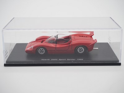 Lot 3 - A pair of hand built 1:43 scale resin models...