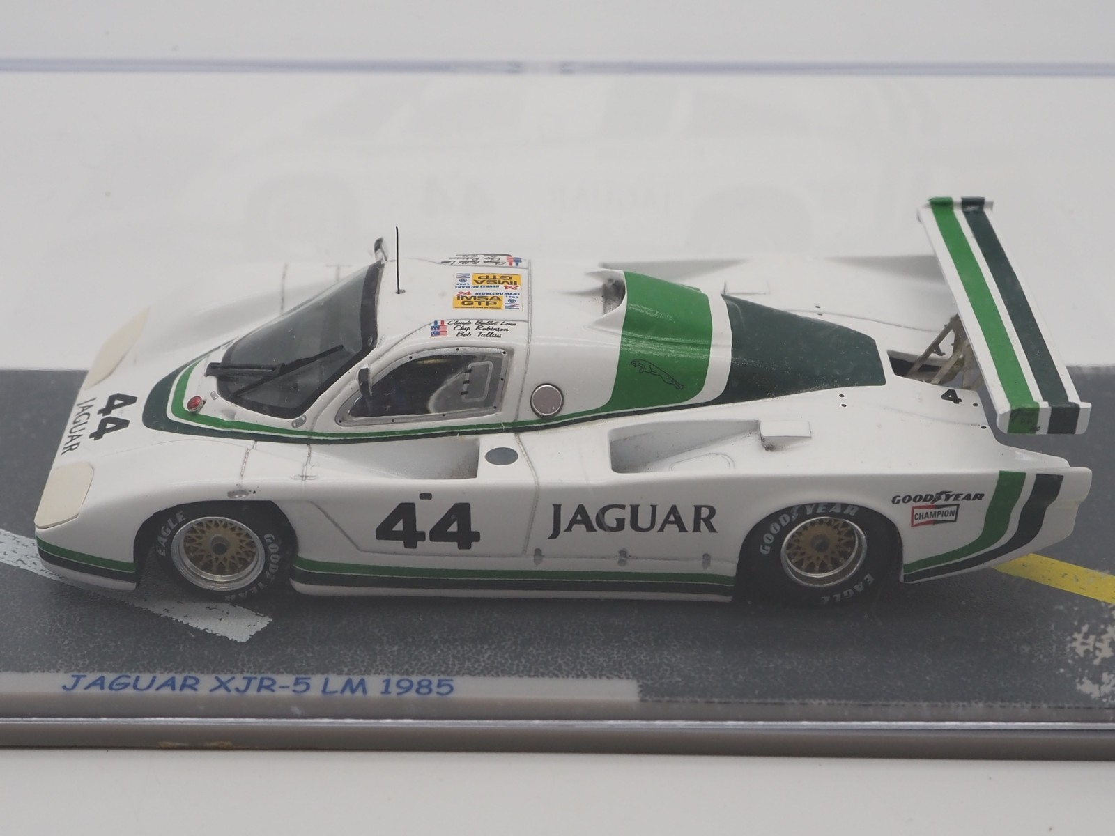 Lot 417 - A pair of 1:43 scale hand built resin models