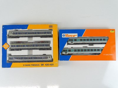 Lot 223 - A pair of HO Gauge German Outline multiple...