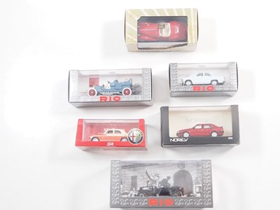Lot 72 - A group of 1:43 scale models by M4 MODELS,...