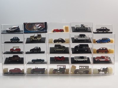 Lot 81 - A group of 1:43 scale models to include DUGU...