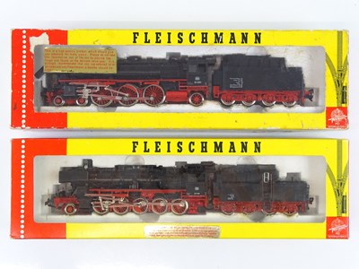 Lot 227 - A pair of HO Gauge German Outline steam...