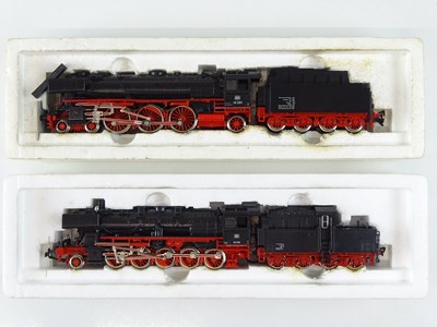 Lot 227 - A pair of HO Gauge German Outline steam...