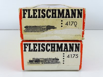 Lot 227 - A pair of HO Gauge German Outline steam...