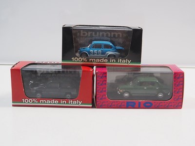 Lot 88 - A group of 1:43 scale models by MINCHAMPS, RIO,...