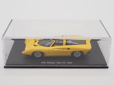 Lot 8 - A pair of hand built 1:43 scale resin models...