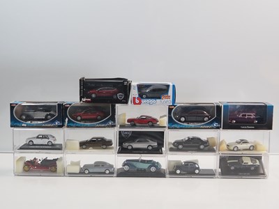 Lot 98 - A group of boxed and unboxed 1:43 scale models...