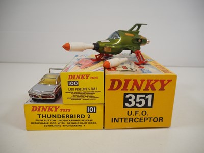 Lot 100 - A group of DINKY GERRY ANDERSON, Comprising of...