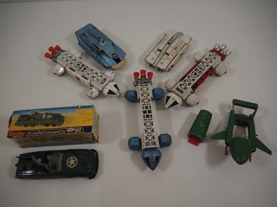 Lot 104 - A group of playworn DINKY GERRY ANDERSON,...