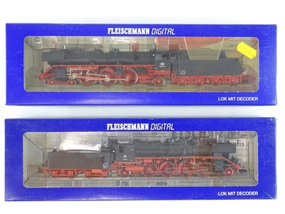 Lot 229 - A pair of HO Gauge German Outline steam...