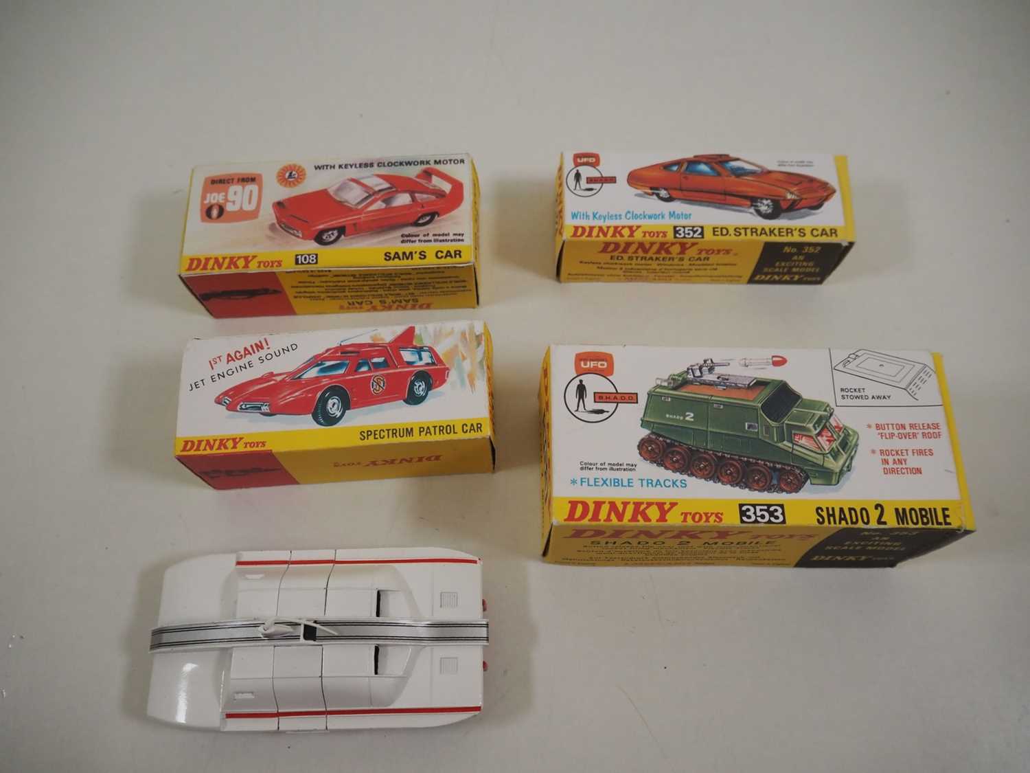 Lot 106 - A group of restored DINKY GERRY ANDERSON,...