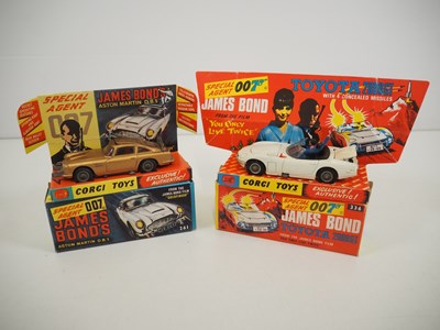 Lot 107 - A group of film and TV related CORGI Toys,...