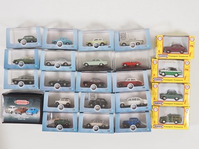 Lot 122 - A group of 1:76 scale diecast cars by OXFORD...