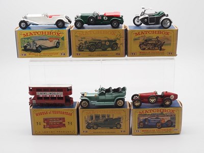 Lot 127 - A group of early MATCHBOX Models of Yesteryear...