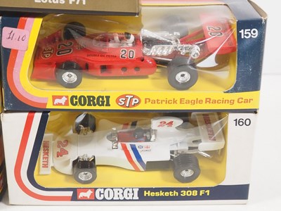 Lot 128 - A group of CORGI Formula 1 cars comprising 154,...