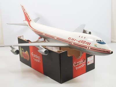 Lot 140 - A large scale travel agents model of a Boeing...