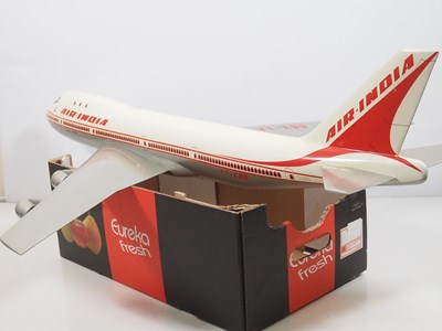 Lot 140 - A large scale travel agents model of a Boeing...