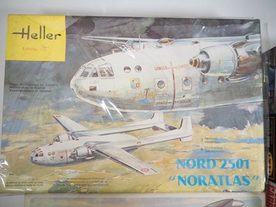 Lot 143 - A quantity of unbuilt mostly military kits by...