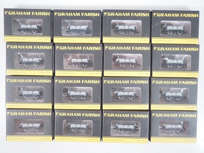 Lot 181 - A large rake of GRAHAM FARISH N gauge 377-050K...