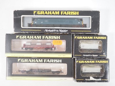 Lot 184 - A group of GRAHAM FARISH N gauge rolling stock...
