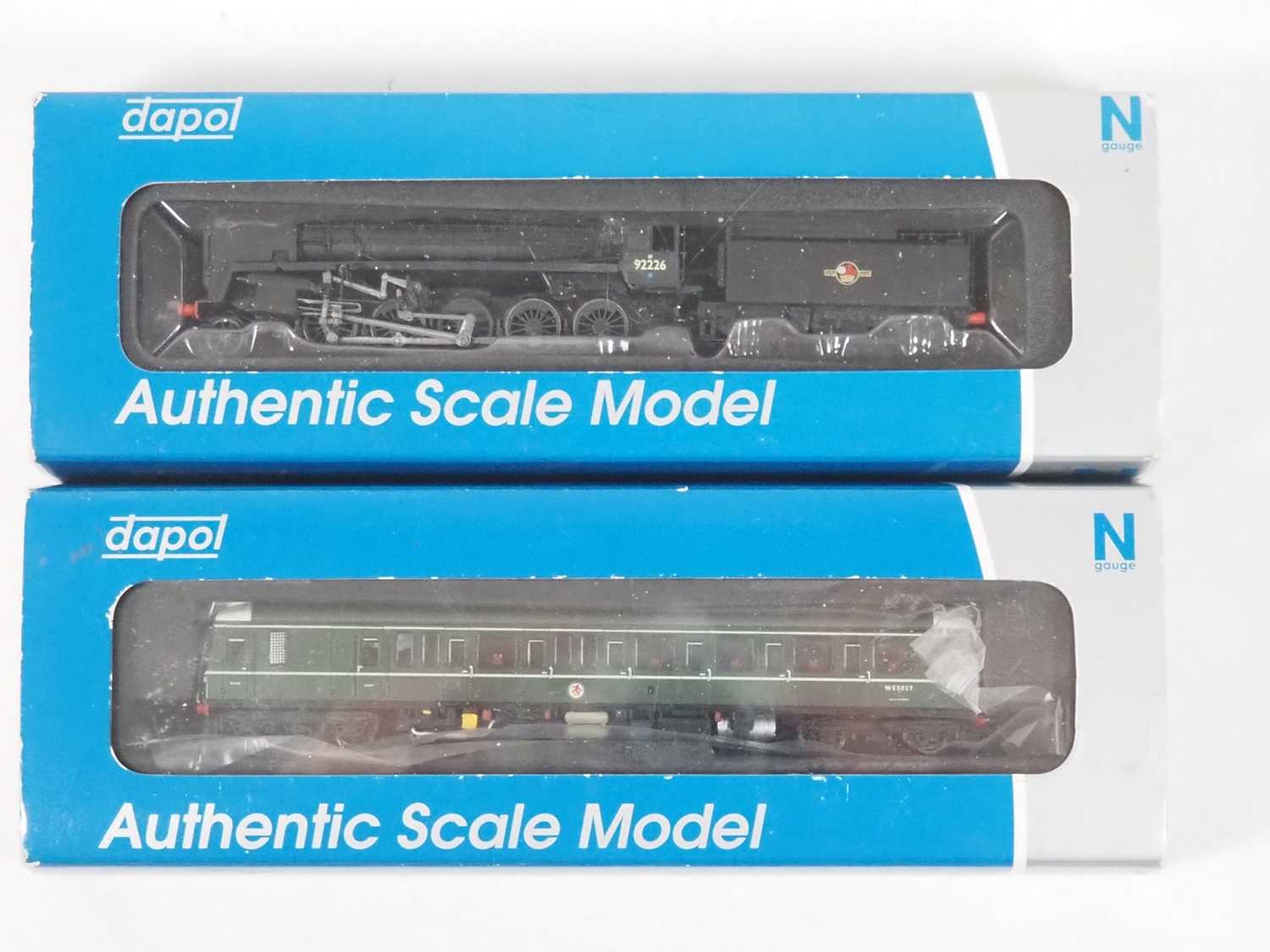 Lot 190 A Pair Of DAPOL N Gauge Locomotives Lot 190 A Pair Of Dapol N Gauge Locomotives