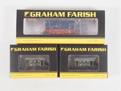 Lot 192 - A group of GRAHAM FARISH N gauge Bachmann...