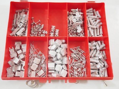 Lot 198 - A large quantity of N gauge whitemetal...