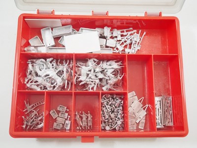 Lot 198 - A large quantity of N gauge whitemetal...
