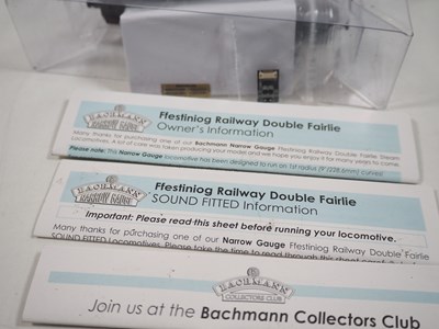 Lot 199 - A BACHMANN OO9 scale 391-100KSF Ffestiniog...