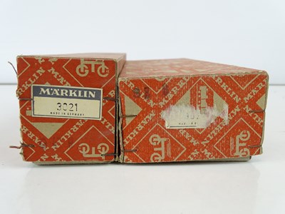 Lot 239 - A pair of vintage 3-rail MARKLIN HO Gauge...