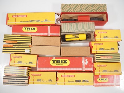 Lot 217 - A group of TRIX EXPRESS HO gauge 3-rail wagons,...