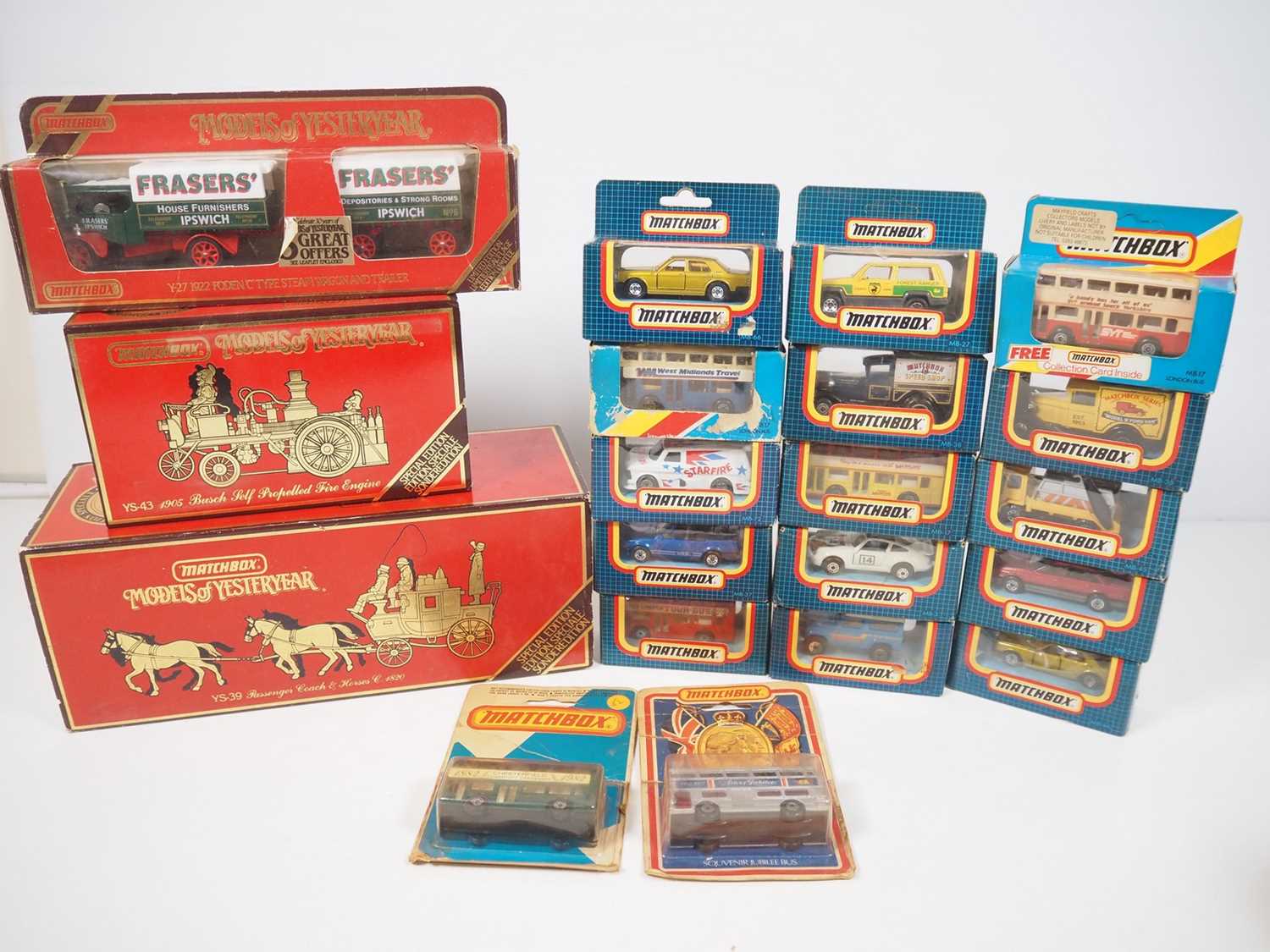 Lot 23 - A mixed group of diecast by MATCHBOX including...