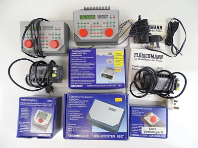 Lot 241 - A quantity of FLEISCHMANN DCC controllers and...