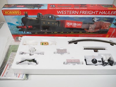 Lot 234 - A pair of HORNBY OO gauge train sets...