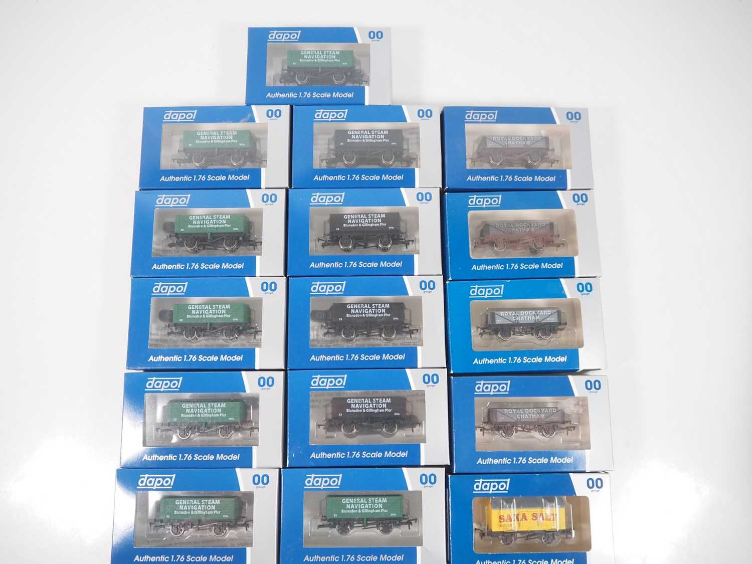 Lot 236 - A group of DAPOL OO gauge wagons, mostly...