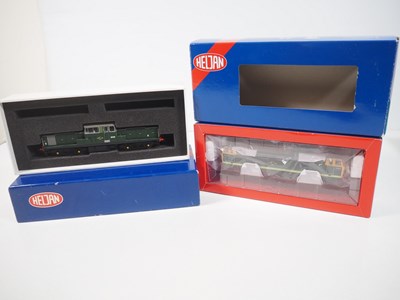 Lot 238 - A pair of HELJAN OO gauge diesel locomotives...