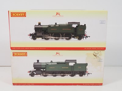 Lot 247 - A pair of HORNBY OO gauge GWR steam tank...