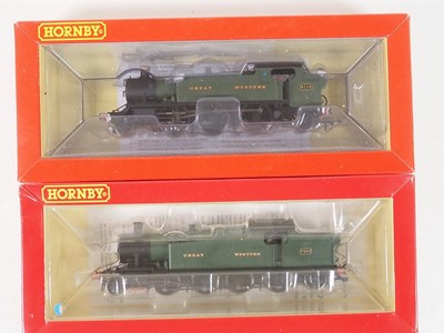Lot 247 - A pair of HORNBY OO gauge GWR steam tank...