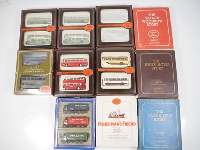 Lot 25 - A selection of 1:76 scale EFE bus and lorry...