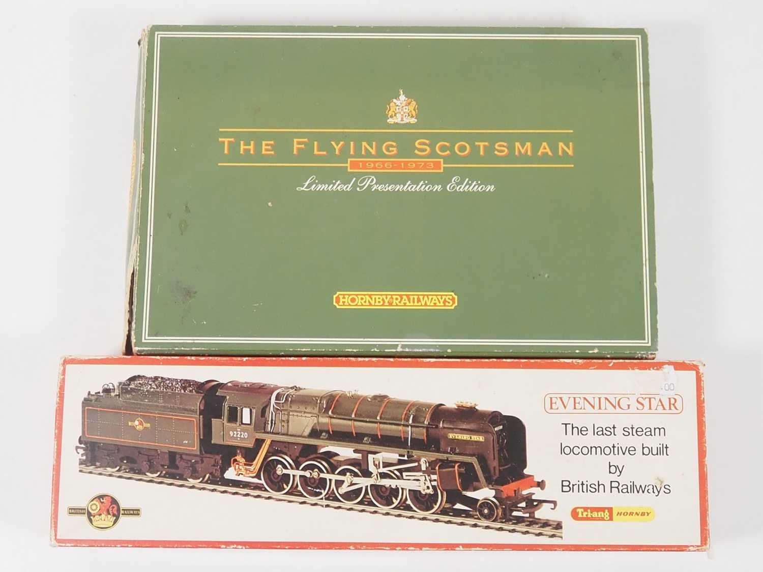 Lot 250 - A pair of HORNBY OO gauge steam locomotives...