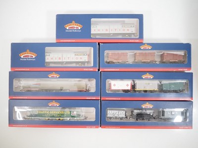 Lot 254 - A group of BACHMANN OO gauge rolling stock and...